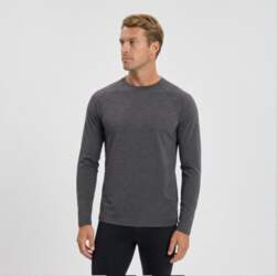 FHM Longsleeve Wave Dark Grey