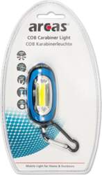 Mini flashlight with carabiner, COB LED