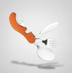 Folding Camping Cutlery Multi-Tool — M-Tac
