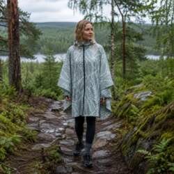 Outfish Rain Poncho Generic Polyester Lightweight