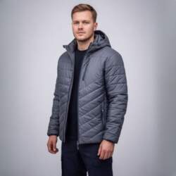 FHM Lightweight Primaloft Jacket Innova Grey