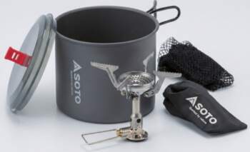 Gas Stove & Pot Cooking Set