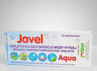 JAVEL AQUA drinking water purification tablets