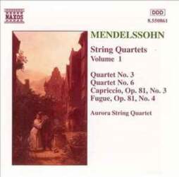 Naxos CD Mendelssohn & Aurora String