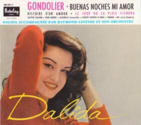 Barclay CD Dalida – Gondolier