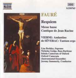 Naxos CD Fauré & Vierne &