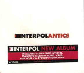 Labels CD Interpol - Antics