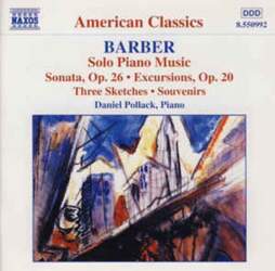 Naxos CD Barber & Daniel Pollack