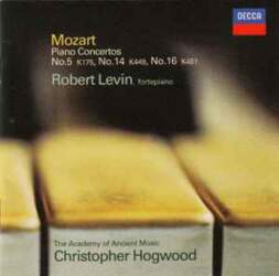 Decca CD Mozart & Robert Levin