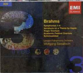 EMI Classics CD Brahms*, & Sawallisch*