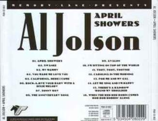 Memory Lane Presents CD Al Jolson