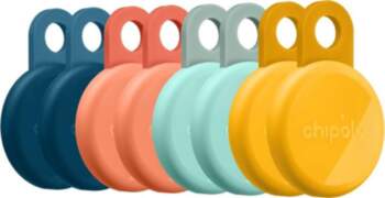 Chipolo LOOP Orange/Blue/Yellow/Mint 8-Pack