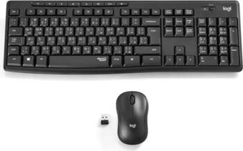 Logitech MK295 Silent Wireless Keyboard Graphite