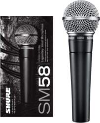 Shure SM58 Black Studio Microphone