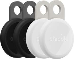 Chipolo LOOP Black/White 4-Pack
