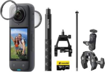 Insta360 X4 360 Camera Motorcycle Bundle