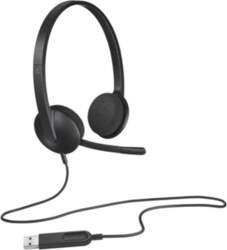 Logitech H340 Computer Headset Black