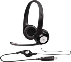 Logitech H390 Headset USB Type-A Black
