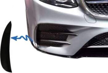 Front Bumper Flaps Side Fins Flics