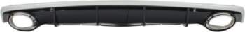 Rear Bumper Valance Diffuser with Exhaust