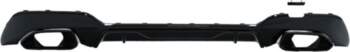 Rear Bumper Valance Diffuser With Exhaust