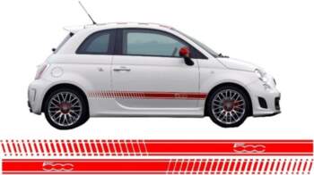 Side Decals Sticker Vinyl Red suitable