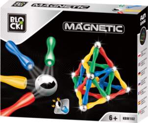 BLOCKI Magnetic 63 Elements bricks