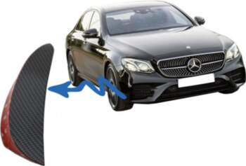 Front Bumper Flaps Side Fins Flics