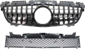 Front Grille with Lower Grille Mesh
