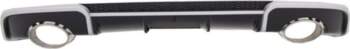 Rear Bumper Valance Diffuser with Exhaust