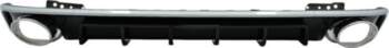 Rear Bumper Valance Diffuser with Exhaust