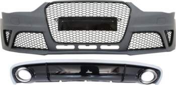 Front Bumper with Rear Bumper Valance