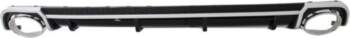 Rear Bumper Valance Diffuser Exhaust Tips