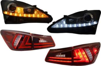 Assembly LED DRL Headlights Dynamic Turn