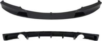 Front Bumper Spoiler with Rear Diffuser