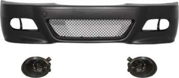 Front Bumper with Fog Lights Smoke