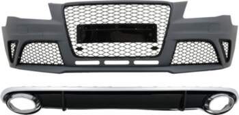 Front Bumper with Rear Bumper Valance