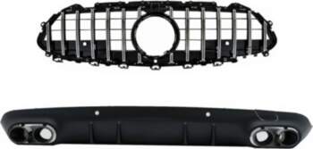 Central Grille with Diffuser and Exhaust