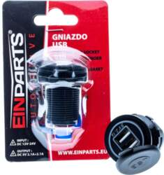EPCUS01 CAR SOCKET CHARGER 2 X