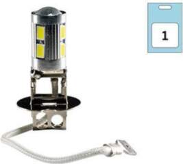 XTECH LED spuldze H3 12V (EffectLED