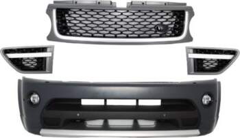 Front Bumper and Front Grilles Assembly