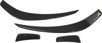 Front Bumper Splitters Fins Aero suitable