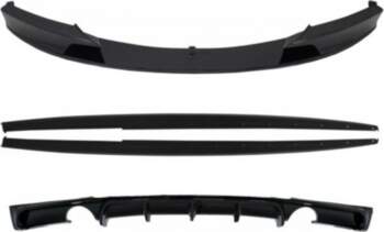 Rear Diffuser Double Outlet for Single