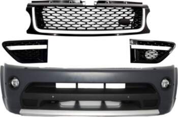 Front Bumper and Front Grilles Assembly