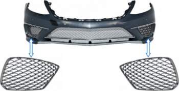 Front Bumper Chrome Side Grilles suitable