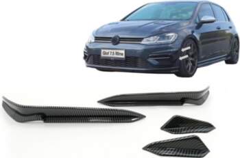 Front Bumper Side Fins Flaps suitable