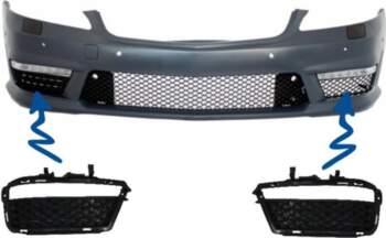 Front Bumper Side Grilles Fog Light