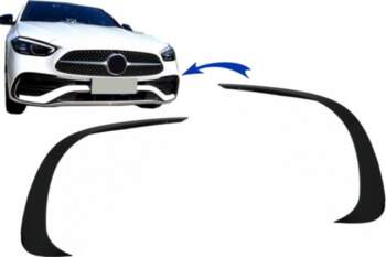 Front Bumper Splitters Fins Aero suitable
