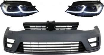 Front Bumper with RHD LED Headlights