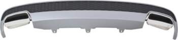Rear Bumper Valance Diffuser with Exhaust